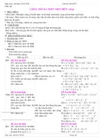 Tiết 64. Cộng trừ đa thức một biến (tiếp)