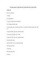 Trợ giúp pháp lý bằng hình thức hướng dẫn thủ tục hành chính pps