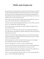 Thuốc nam trị giun sán pdf