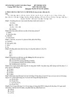 đề thi thử TNPT 2009-2010