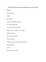 Cấp Giấy đăng ký hoạt động cho chi nhánh của công ty luật nước ngoài pdf