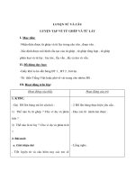 Tiếng Việt lớp 4 - LUYỆN TỪ VÀ CÂU - LUYỆN TẬP VỀ TỪ GHÉP VÀ TỪ LÁY potx