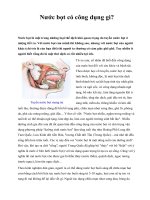 Nước bọt có công dụng gì? potx