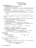 Đề thi Học kỳ II_môn Vật Lý lớp 9_a