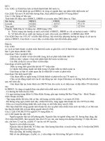 LÀM ĐỀ THI THỬ TN THPT