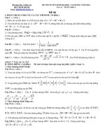Đề thi ĐH theo Cấu trúc 2010 (06)