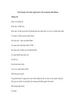 Tuyển dụng viên chức ngạch giáo viên trung học phổ thông potx