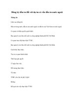 Đăng ký đầu tư đối với dự án có vốn đầu tư nước ngoài pot