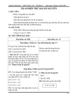 Số học 6- Tuần 17