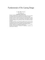 Fundamentals of Die Casting Design P1 potx