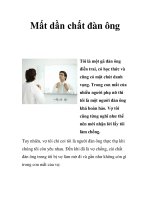 Mất dần chất đàn ông potx