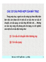 Các cơ cấu phối hợp của máy trục ppsx