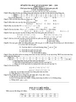 KIEM TRA HK II MON TOAN 7