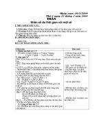 Tiết: Nhân số đo thời gian với một số