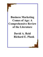 Fundamentals of Business Marketing Research Chapter 2 pdf