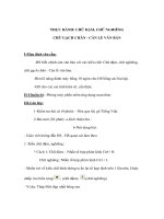 Tin học lớp 4 - THỰC HÀNH: CHỮ ĐẬM, CHỮ NGHIÊNG CHỮ GẠCH CHÂN - CĂN LỀ VĂN BẢN potx