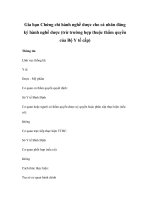 Gia hạn Chứng chỉ hành nghề dược cho cá nhân đăng ký hành nghề dược (trừ trường hợp thuộc thẩm quyền của Bộ Y tế cấp) ppt