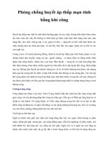 Phòng chống huyết áp thấp mạn tính bằng khí công pot