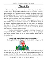 Chuyên đề: Hướng phát triển một bài toán