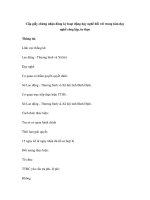 Cấp giấy chứng nhận đăng ký hoạt động dạy nghề đối với trung tâm dạy nghề công lập, tư thục potx