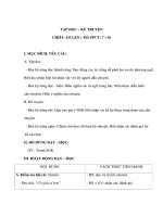 Giáo án Tiếng Việt 3 - TẬP ĐỌC – KỂ TRUYỆN CHIẾC ÁO LEN ppt