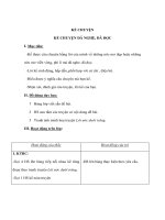 Tiếng Việt lớp 4 - KỂ CHUYỆN - KỂ CHUYỆN ĐÃ NGHE, ĐÃ ĐỌC pps