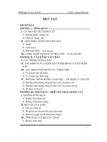 Thiết kế tháp chưng cất hệ acid axetic nước hoạt động liên tục với nâng suất 5m3 h có nồng độ 8% mol acid axetic