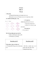 Giáo án Mỹ thuật lớp 1 - Vẽ cá pptx