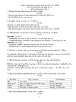 Câu hỏi ôn tập sinh 6 HKII(tham khảo)