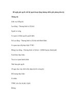 Đề nghị giải quyết chế độ người hoạt động kháng chiến giải phóng dân tộc pot