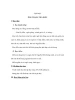 Tiếng Việt lớp 4 - TẬP ĐỌC - ÔNG TRẠNG THẢ DIỀU pptx