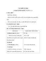 TỰ NHIÊN XÃ HỘI - CƠ QUAN THẦN KINH docx