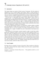 Book Econometric Analysis of Cross Section and Panel Data By Wooldridge - Chapter 7 pot