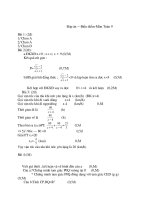 DE THI TOAN  6 KI II (2009-2010)