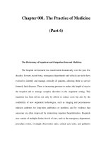 Chapter 001. The Practice of Medicine (Part 6) ppsx