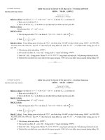 DE KTCL 8T HOC KI II - THPT TRUC NINH B - N.DINH