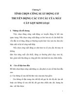 tính toán thiết kế hệ thống truyền động điện trong máy cắt gọt kim loại, chương 5 pps