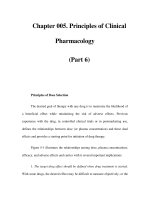 Chapter 005. Principles of Clinical Pharmacology (Part 6) pdf
