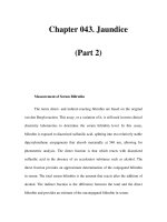 Chapter 043. Jaundice (Part 2) potx