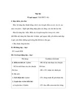 Giáo án Tiếng Việt 3 - Tập đọc - Về quê ngoại potx