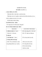 Giáo án Tiếng Việt 3 - LUYỆN TỪ VÀ CÂU - SO SÁNH doc