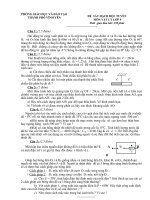 Đề thi sát hạch đội tuyển HSG lớp 9