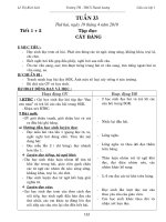 GA lớp 1 Tuần 33