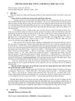 HƠ TO LEARN ENGLISH MORE EFECTIVELY