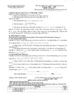 DAP AN + DE THI HOC KI 2 TOAN 12, 09 - 10