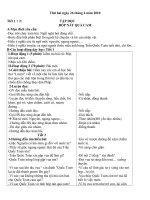 Giáo án lớp 2 tuần 33