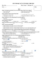 ĐỀ THI HK II lop 7- 2010