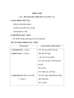 Bài giảng Tiếng Việt 3 - ÔN TẬP GIỮA HỌC K Ỳ I docx