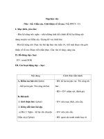 Giáo án Tiếng Việt 3 - Tập làm văn - Nghe – kể: Giấu cày pot