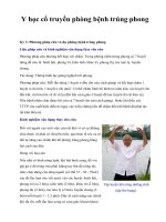 Y học cổ truyền phòng bệnh trúng phong pptx